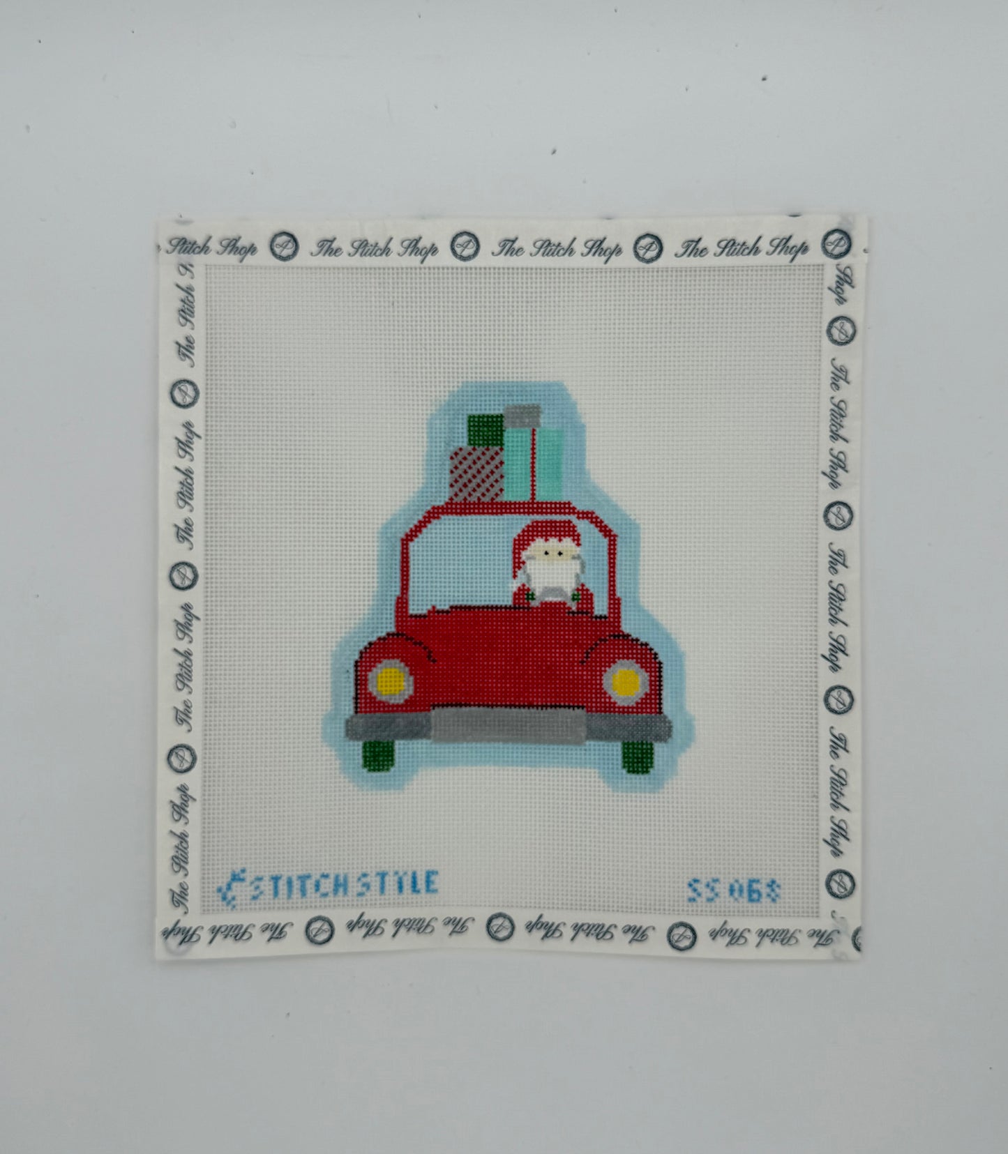 Santa in a Car