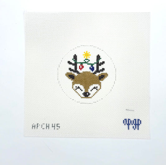 Reindeer with lights
