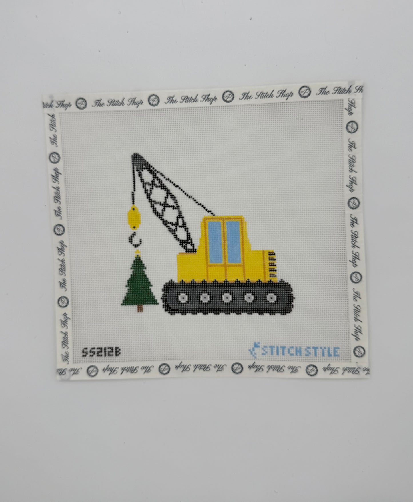 Christmas Crane with Tree