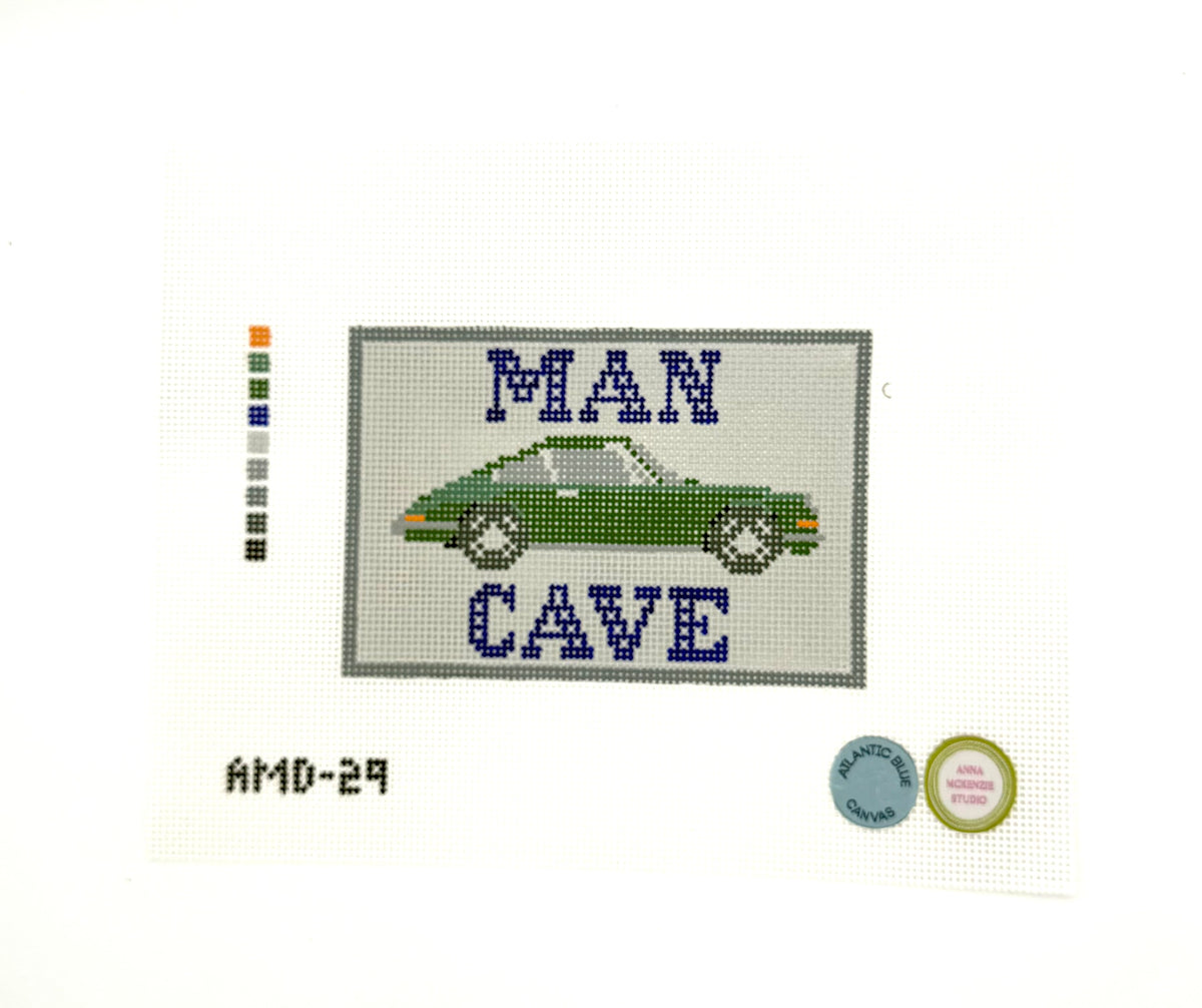 Man Cave - Green Porsche