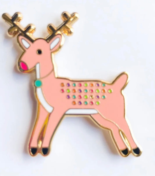 Pink Reindeer Needleminder