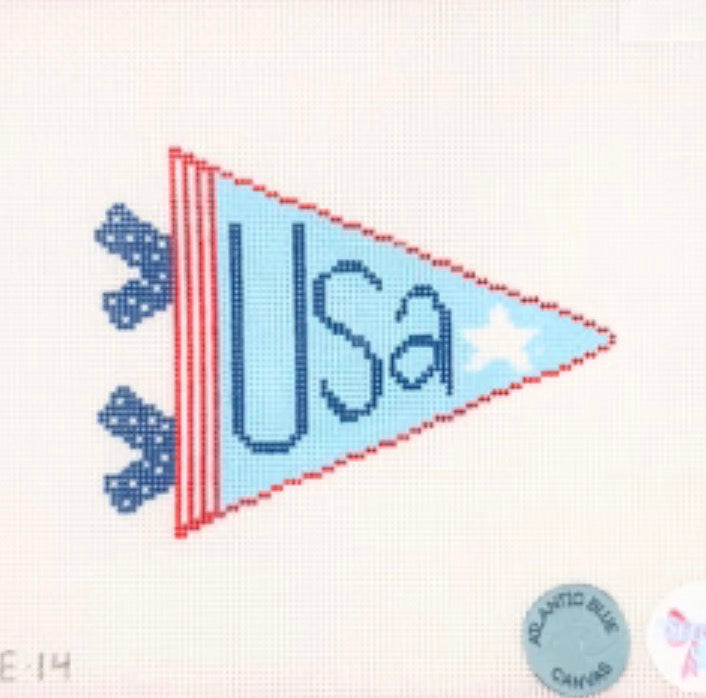 USA Flag Pennant