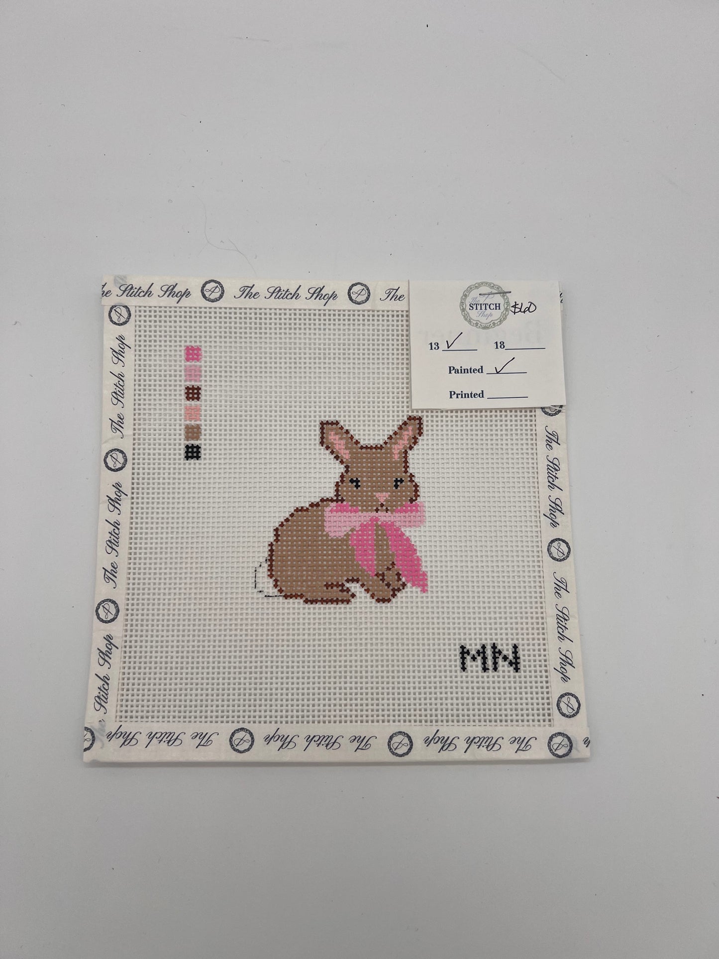 Pink Bow Bunny