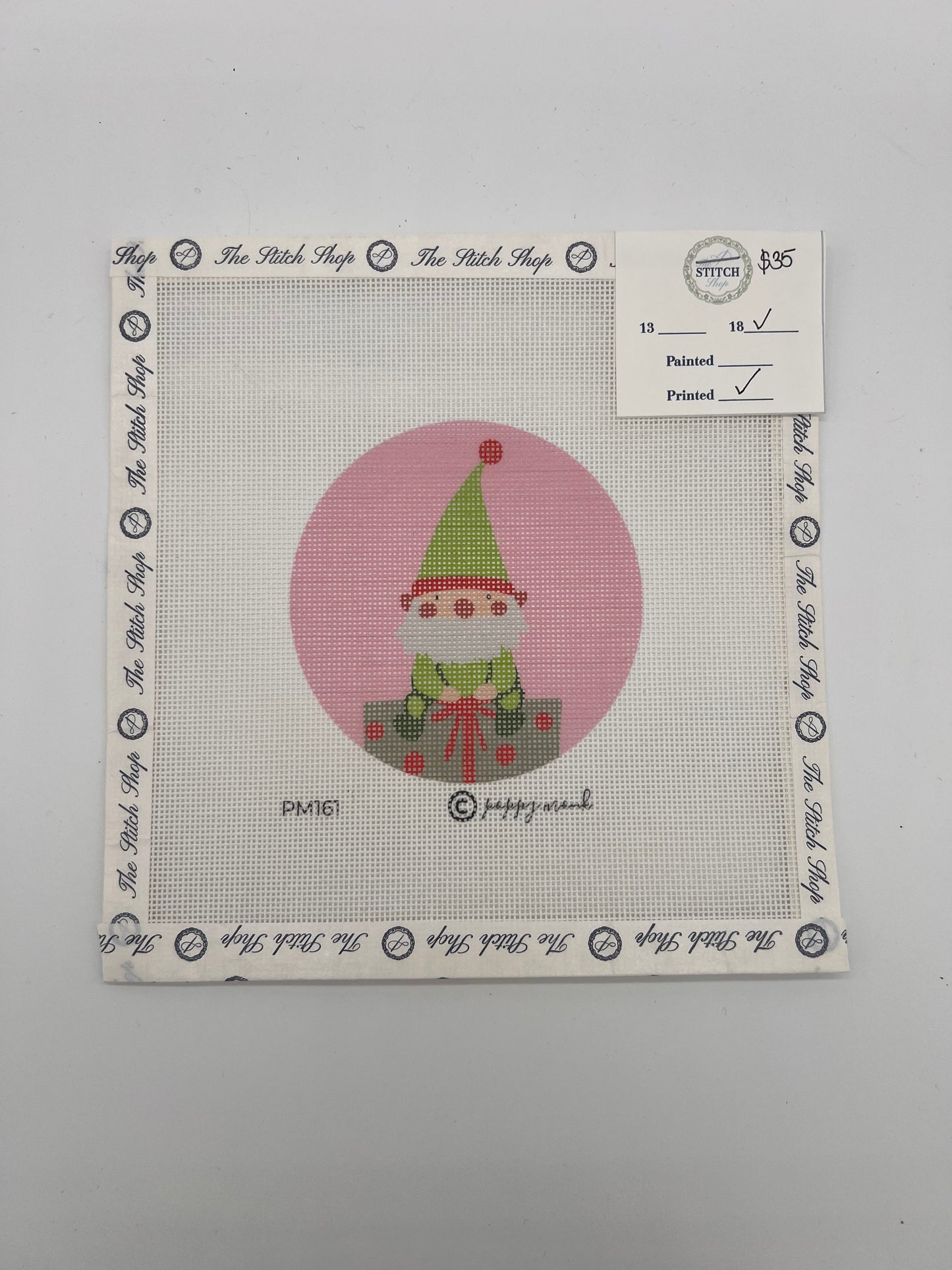 Elf on a present