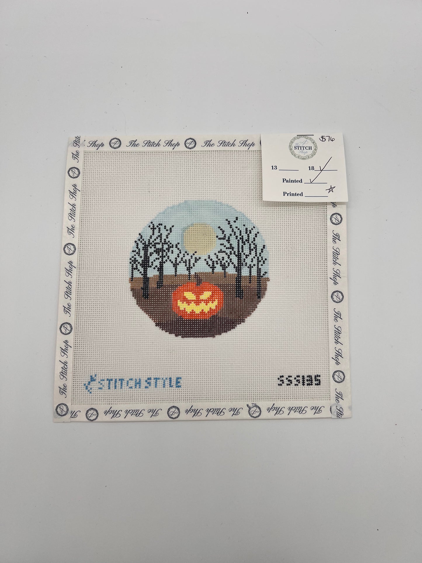 Jack O Lantern in woods