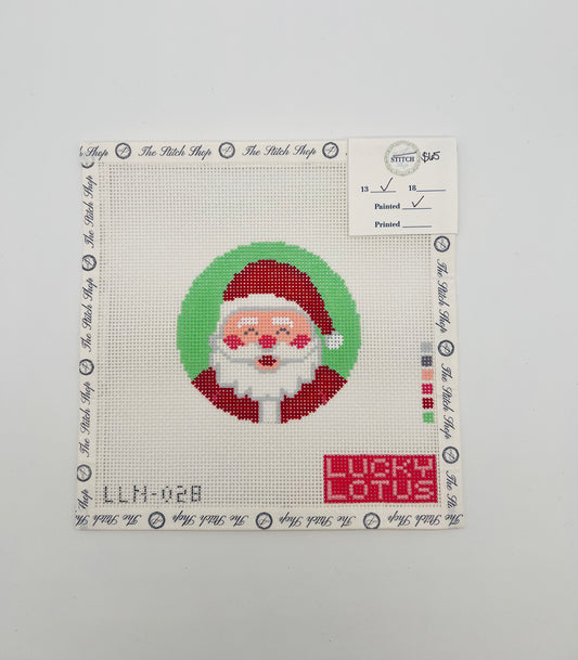 Cheeky Santa Round