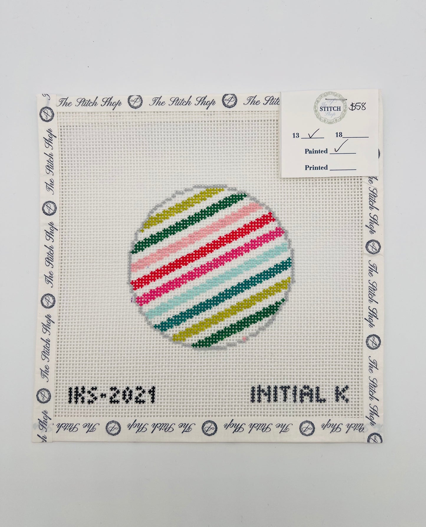 Striped Round