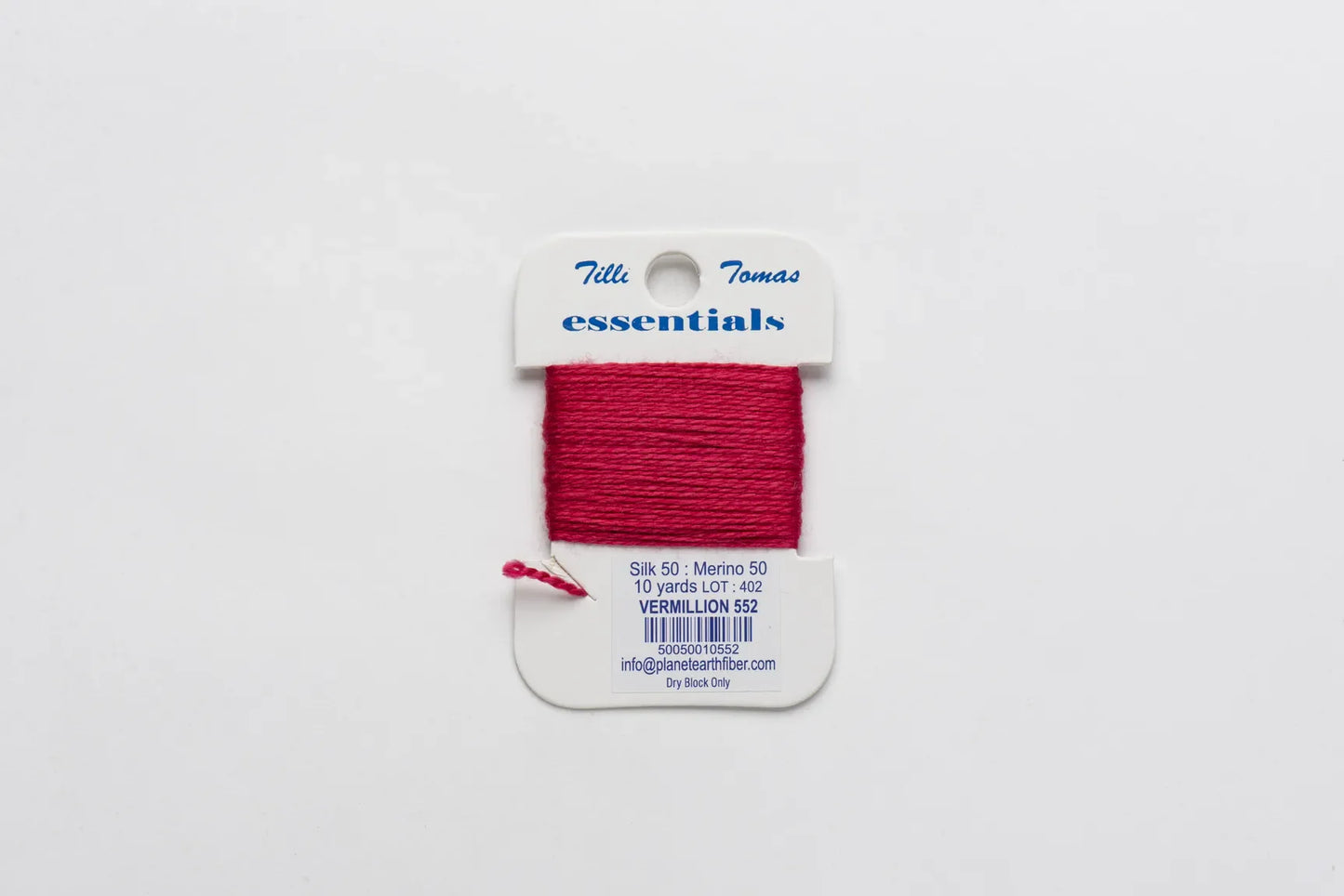 Essentials Card Vermillion