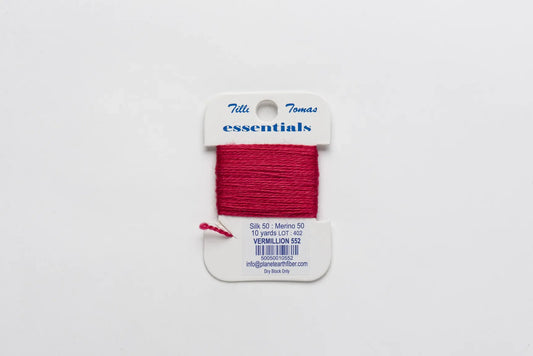 Essentials Card Vermillion