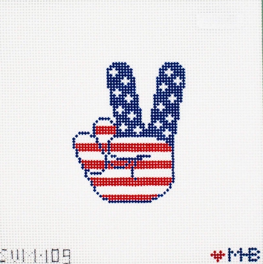 Americana Peace Sign