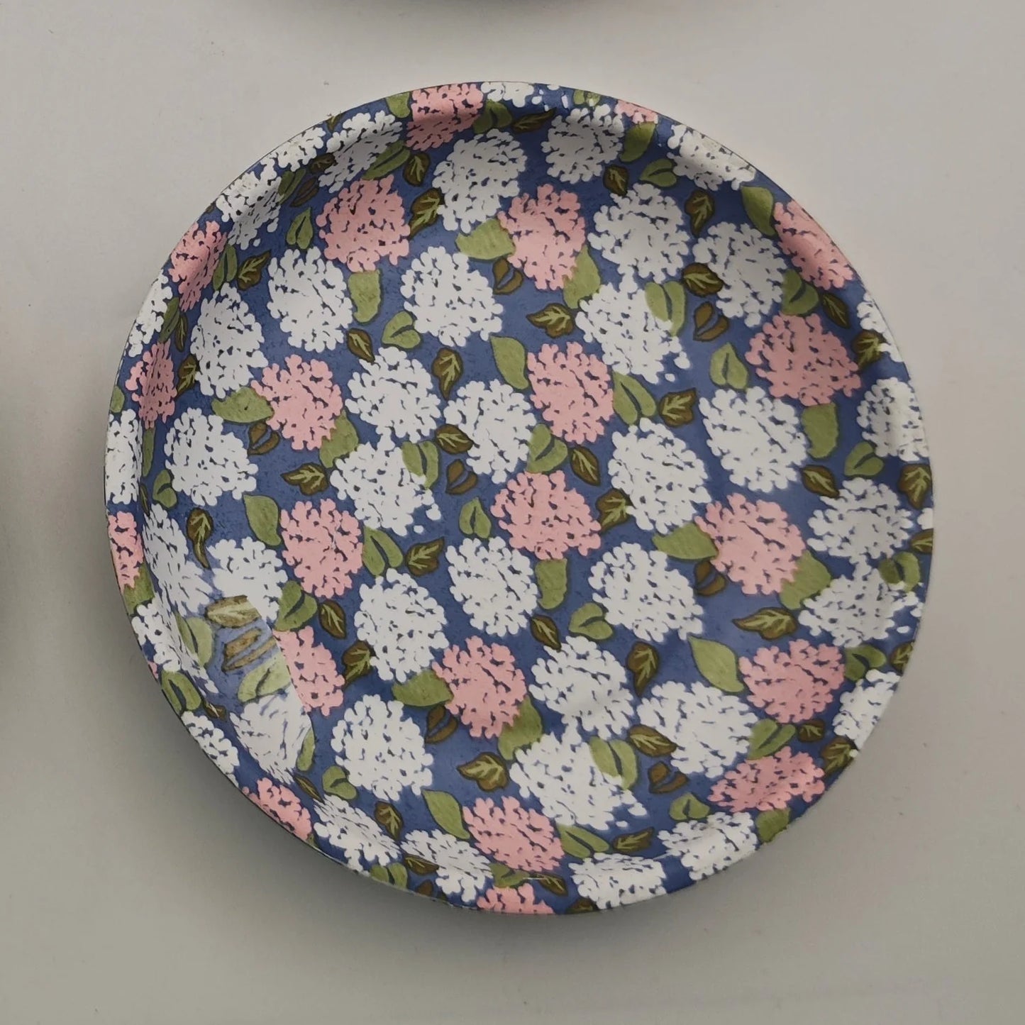 Blue Hydrangea Magnetic Ort Bowl
