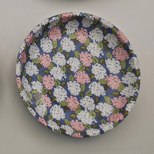 Blue Hydrangea Magnetic Ort Bowl