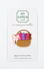Basket of Skeins Needleminder